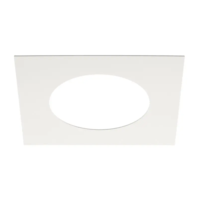 NUMINOS®, bague de réduction carrée, longueur 24 cm, Ø intérieur 15 cm, blanc