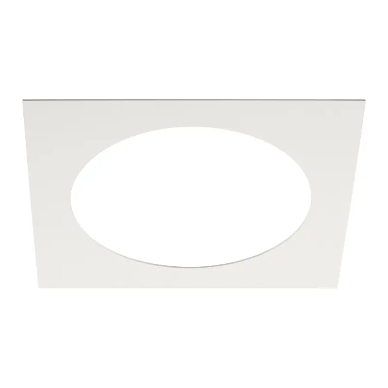NUMINOS®, bague de réduction carrée, longueur 24 cm, Ø intérieur 18 cm, blanc