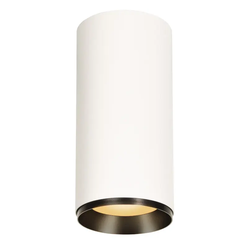 NUMINOS® XL, plafonnier intérieur, 24 deg , blanc/noir, LED, 36W, 2700K, variable