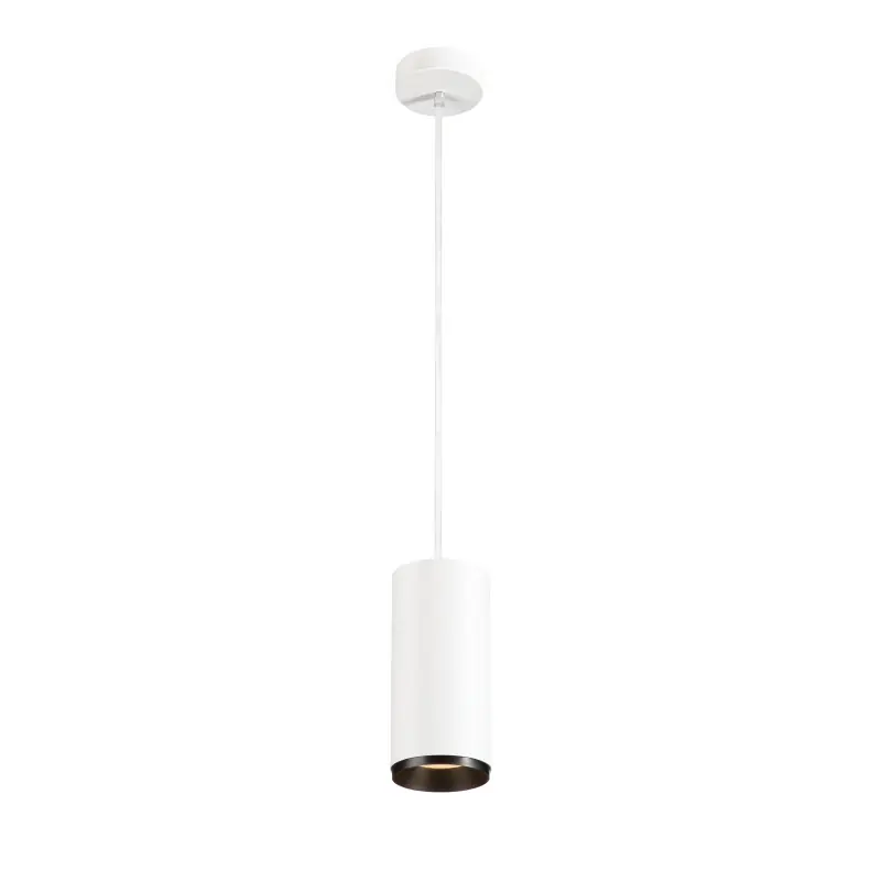 NUMINOS® L, suspension intérieure, 24 deg , blanc/noir, LED, 28W, 2700K, variable