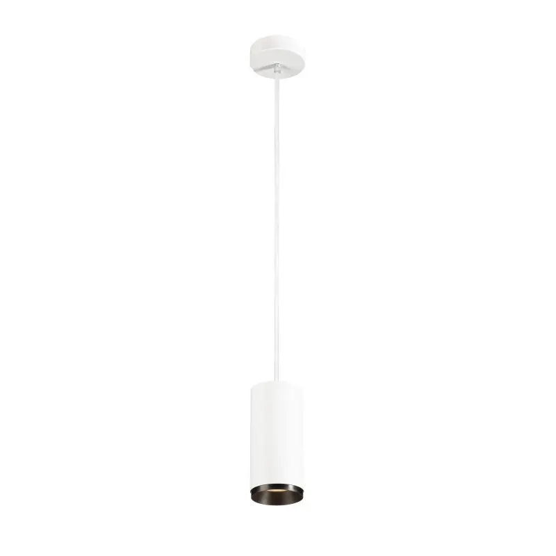 NUMINOS® M, suspension intérieure, 36 deg , blanc/noir, LED, 20W, 2700K, variable