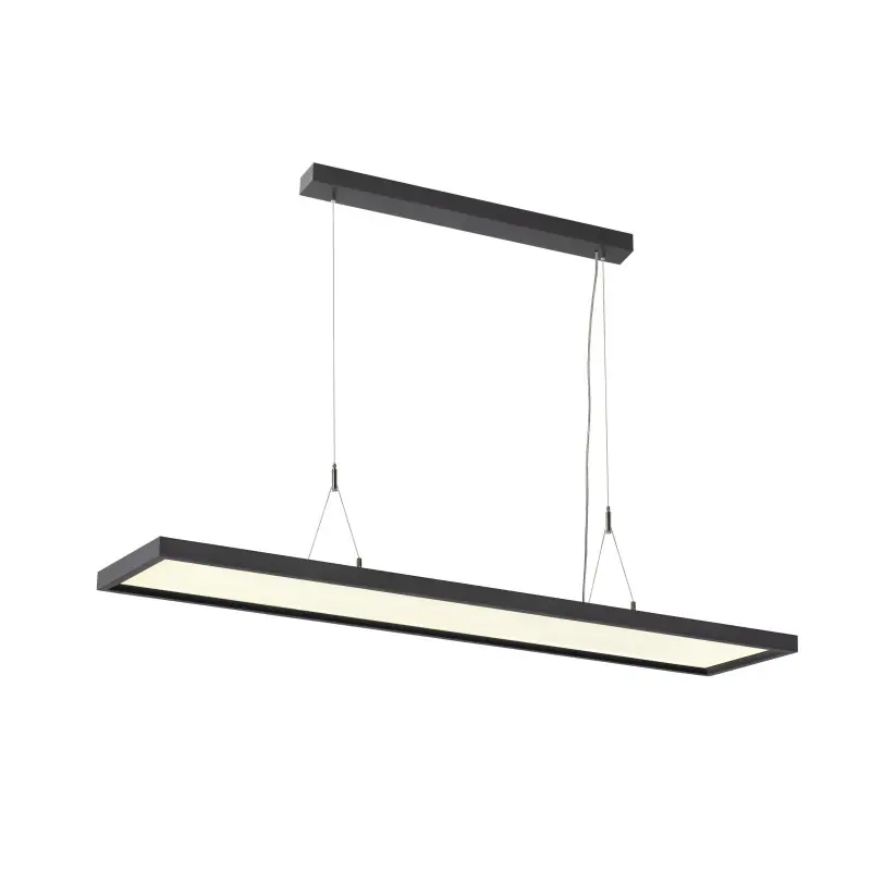 WORKLIGHT, suspension intérieure, noir, LED, 57W, 4000K, UGR19, variable Dali