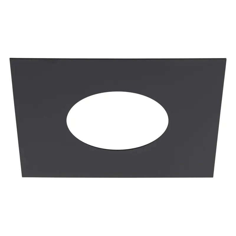 NUMINOS®, bague de réduction carrée, longueur 24 cm, Ø intérieur 12 cm, noir