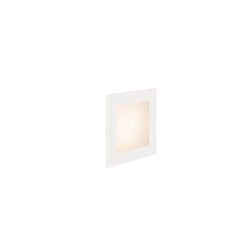FRAME BASIC, encastré de plafond ou mural intérieur, blanc, LED, 3,1W, 2700K