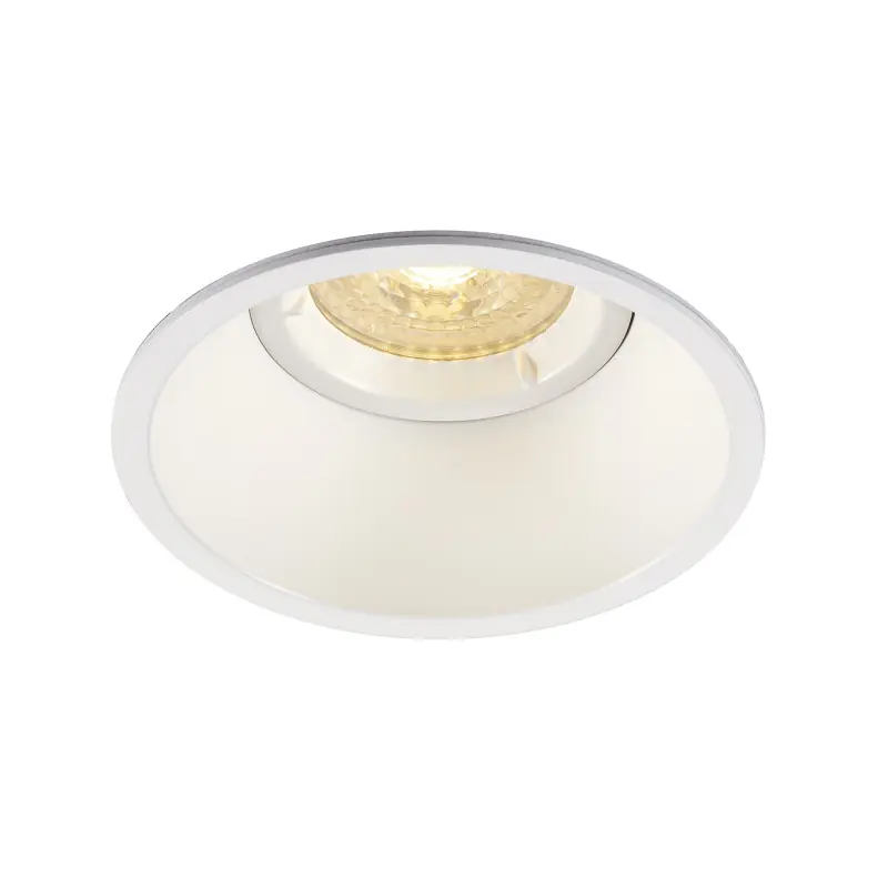 HORN-O, encastré de plafond intérieur, blanc mat, GU10/QPAR51, 50W max, IP21