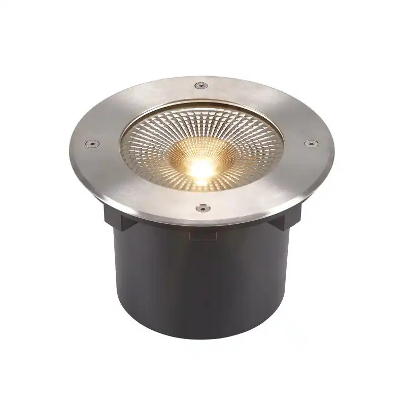 ROCCI 200, encastré de sol extérieur, rond, inox, LED, 16W, 3000K, IP65/IP67