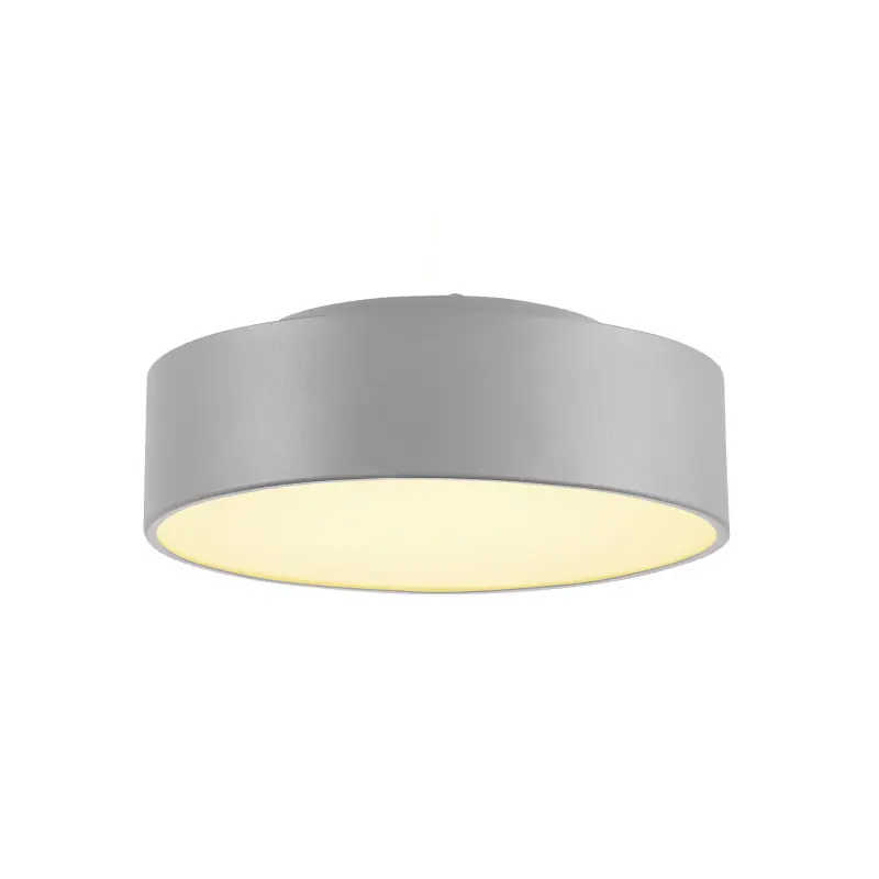 MEDO 30, plafonnier intérieur, rond, gris, LED, 15,3W, 3000K, variable 1-10V