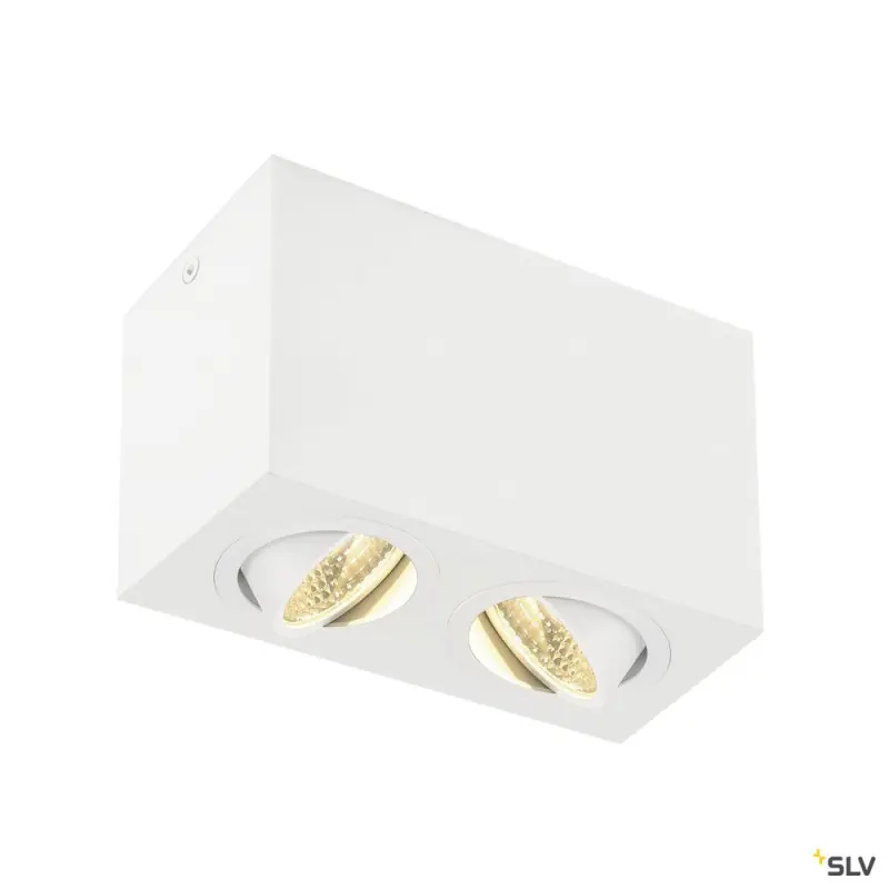TRILEDO, plafonnier intérieur, double, rectangulaire, blanc, LED, 14W, 3000K