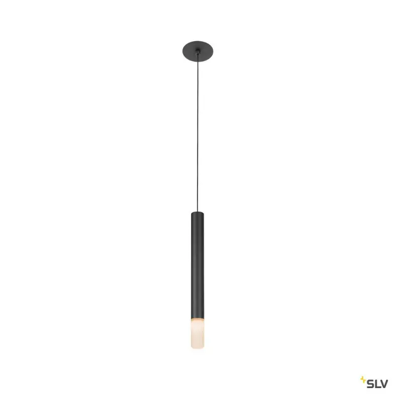 HELIA AMBIENT 35, suspension intérieure, sans patère, noir, LED, 7,5W, 3000K