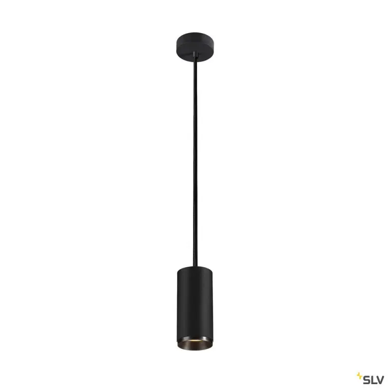 NUMINOS® M, suspension intérieure, 24 deg , noir, LED, 20W, 2700K, variable Dali