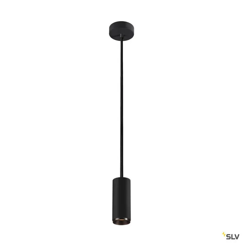 NUMINOS® S, suspension intérieure, 60 deg , noir, LED, 11W, 2700K, variable Dali
