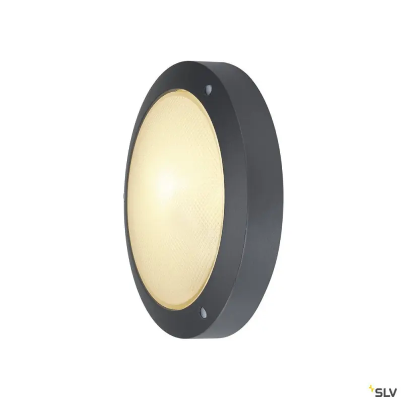 BULAN, applique et plafonnier extérieur, anthracite, E14/C35, 60W max, IP44