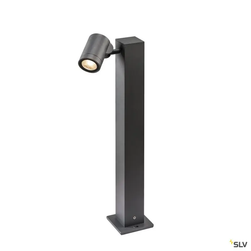 HELIA, borne extérieure, simple, anthracite, LED, 8W, 3000K, IP55, variable