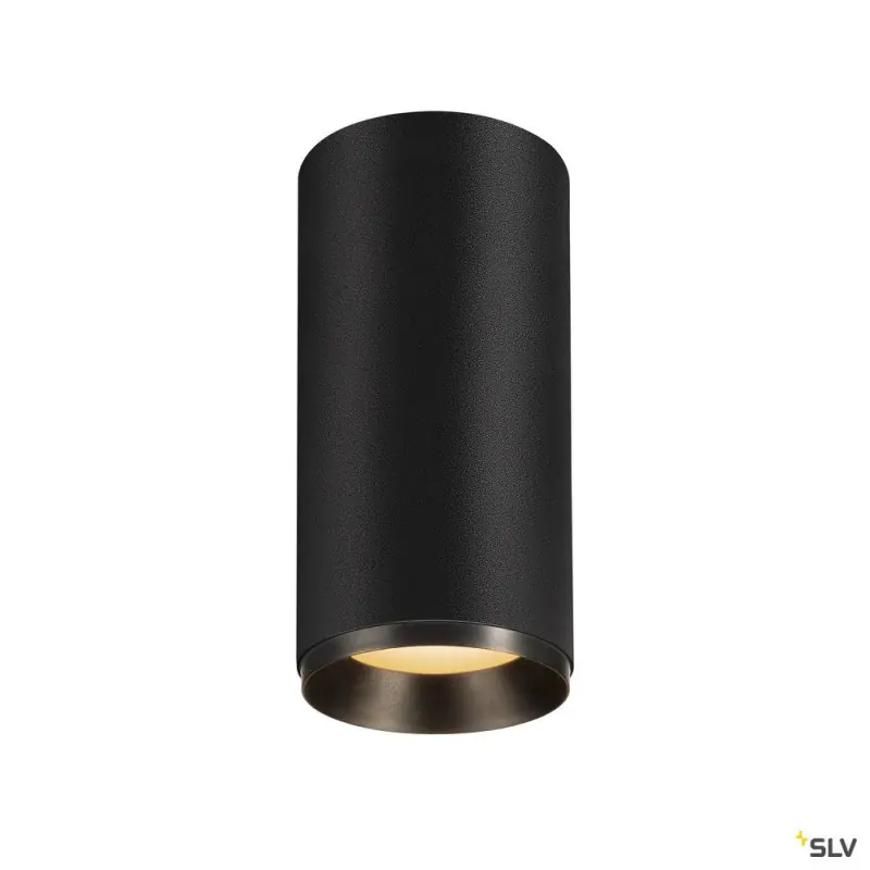 NUMINOS® L, plafonnier intérieur, 36 deg , noir, LED, 28W, 2700K, variable Dali