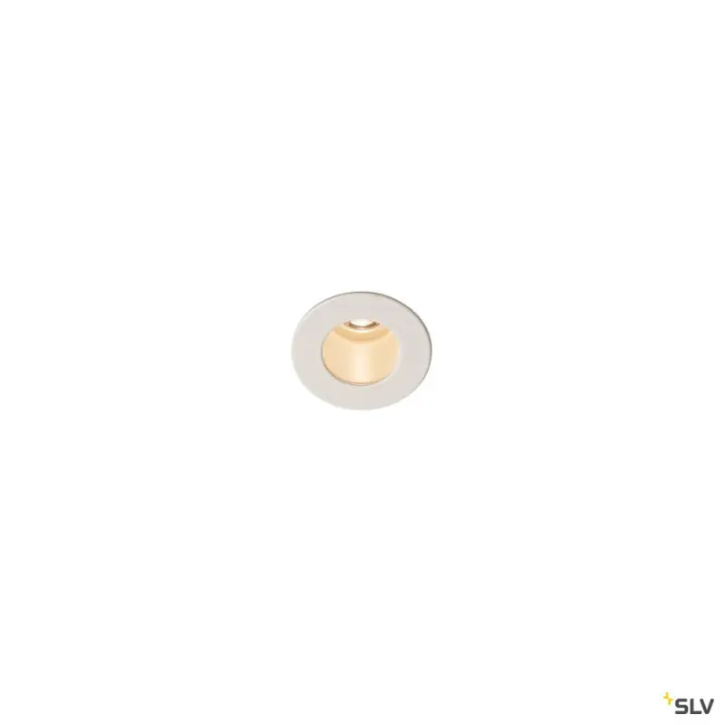HORN MINI, encastré de plafond ou mural intérieur, blanc, LED, 1,2W, 3000K