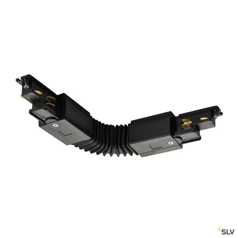 S-TRACK, connecteur flexible, Dali, pour rail 3 allumages, intérieur, noir