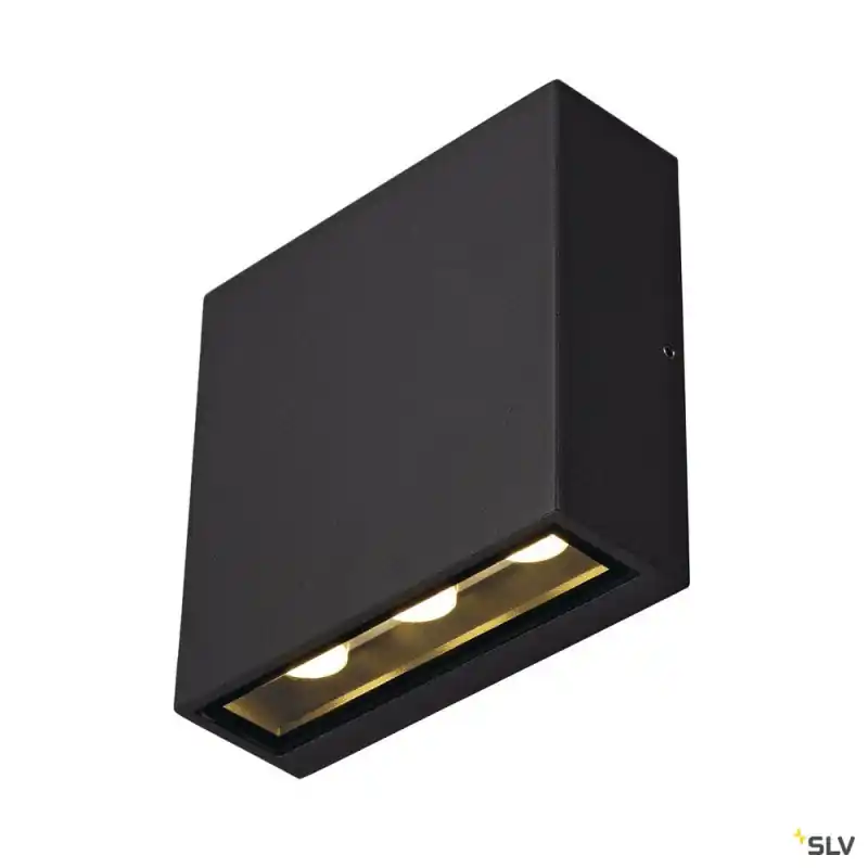 BIG QUAD UP/DOWN, applique extérieure, anthracite, LED, 8,2W, 3000K, IP54