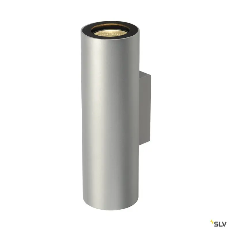 ENOLA B, applique intérieure, gris/noir, GU10/QPAR51, 2x 50W max, up/down