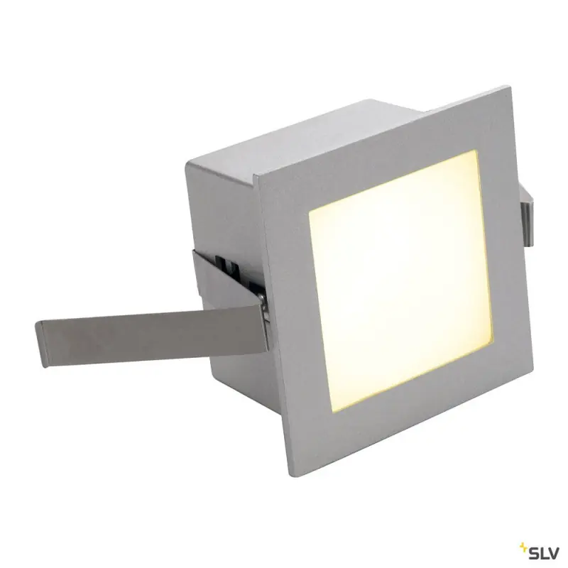 FRAME BASIC, encastré de plafond ou mural intérieur, gris, LED, 1W, 3000K