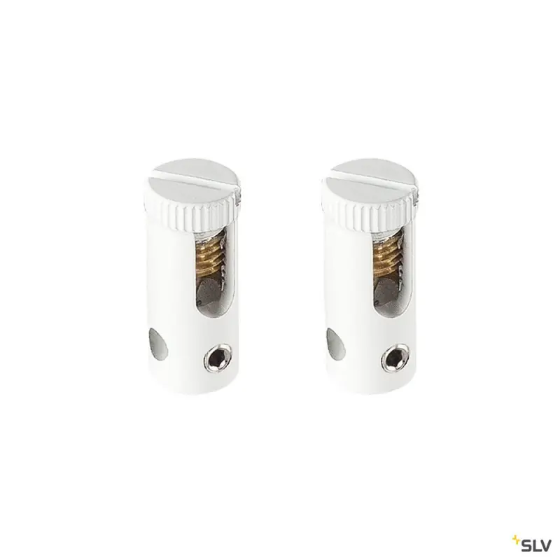 TENSEO, alimentation, intérieur, pour câble tendu T.B.T, blanc, 2 pièces