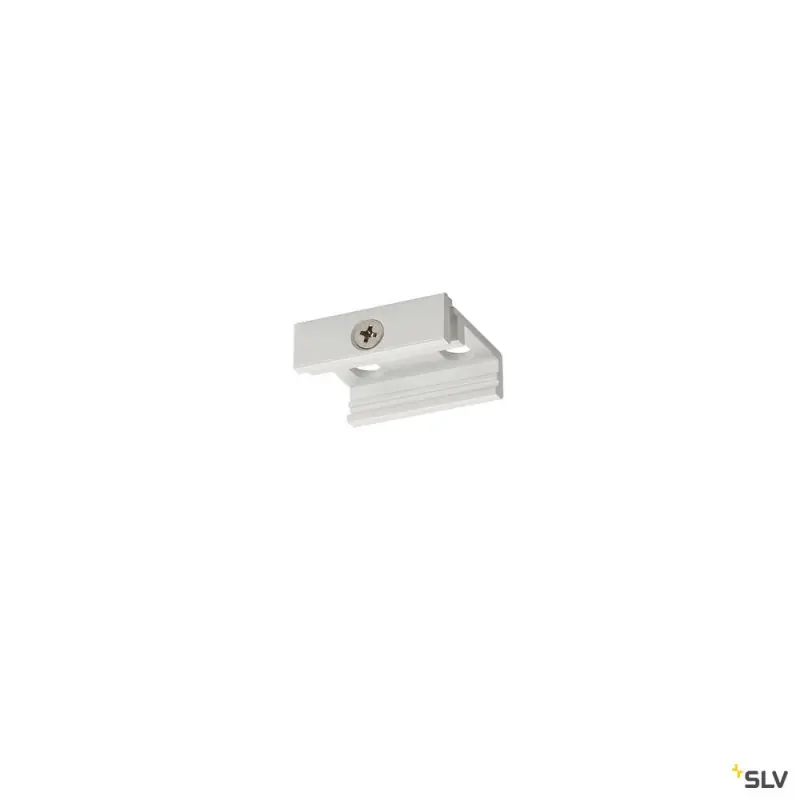 S-TRACK, clip de fixation, Dali, pour rail 3 allumages, intérieur, blanc