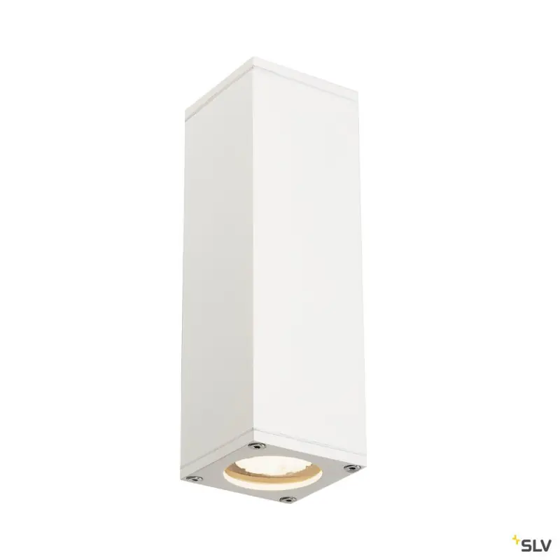 THEO UP/DOWN, applique extérieure, blanc, GU10/QPAR51, 2x 35W max, IP44