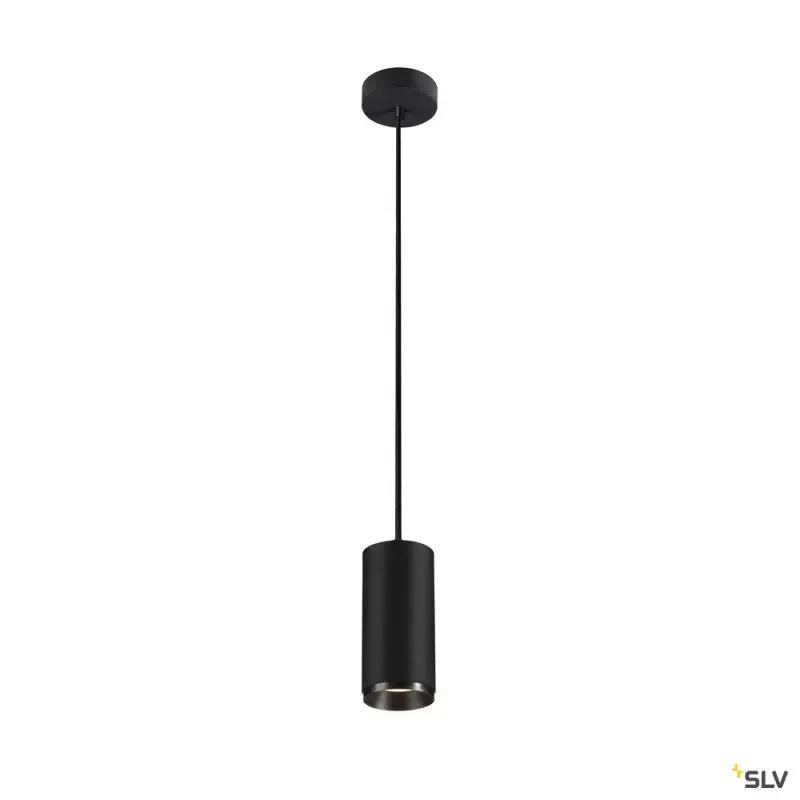NUMINOS® M, suspension intérieure, 36 deg , noir, LED, 20W, 4000K, variable