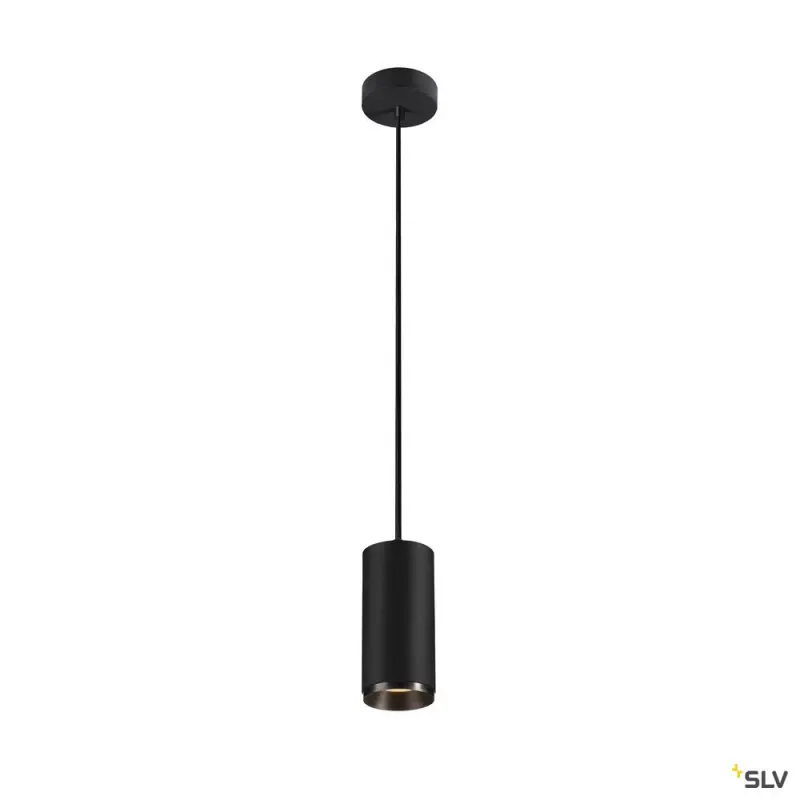 NUMINOS® M, suspension intérieure, 60 deg , noir, LED, 20W, 2700K, variable