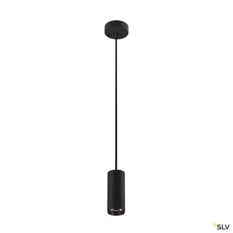 NUMINOS® S, suspension intérieure, 24 deg , noir, LED, 11W, 4000K, variable
