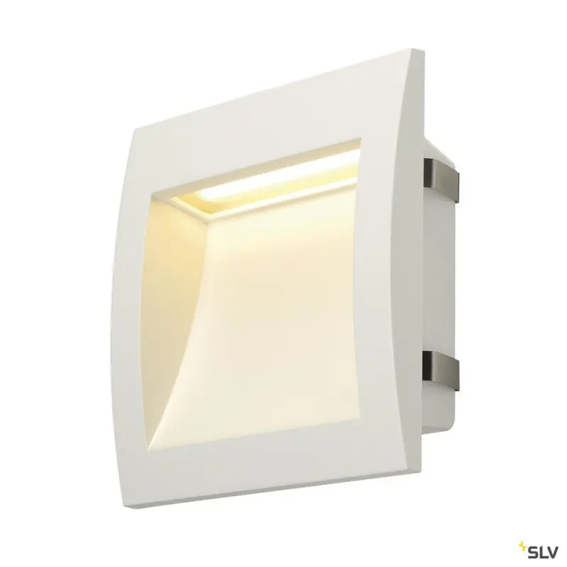DOWNUNDER OUT L, encastré mural extérieur, blanc, LED, 4W, 3000K, IP55