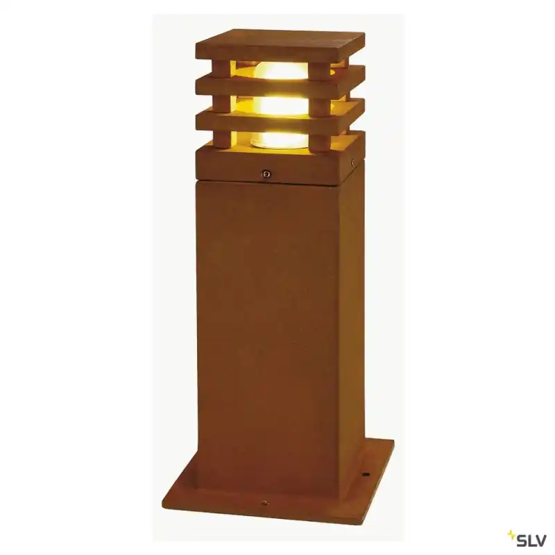 RUSTY® 40, borne extérieure, fonte rouillée, LED, 8,6W, 3000K, IP55