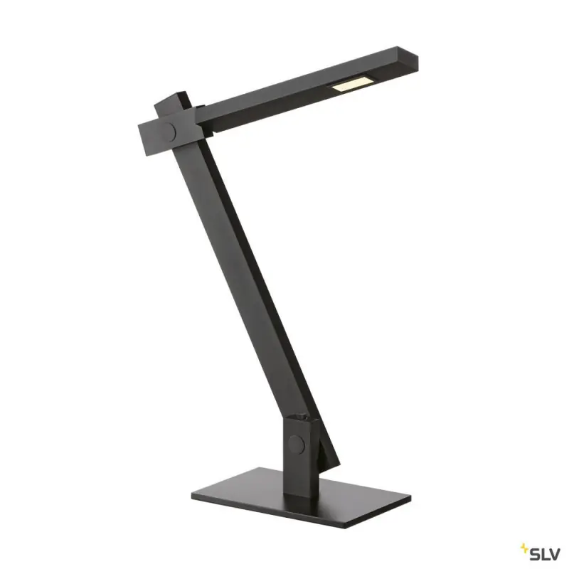 MECANICA PLUS, lampe à poser intérieure, noir, LED, 7W, 2700K-6500K