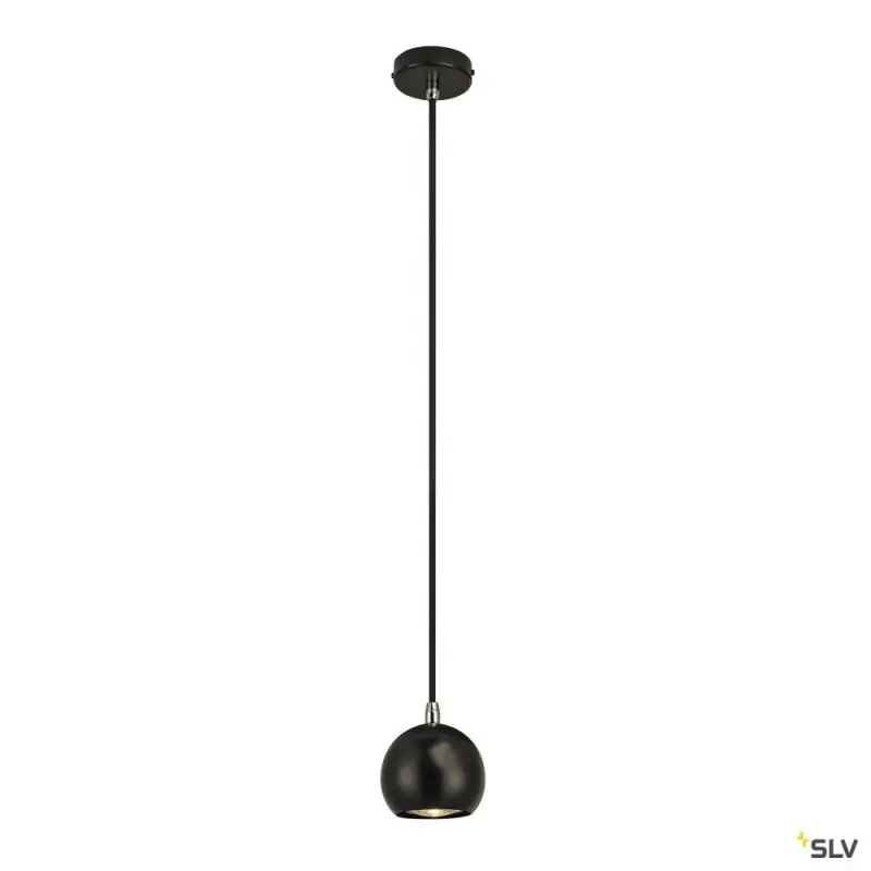 LIGHT EYE® 90, suspension intérieure, noir, GU10/QPAR51 LED, 6W max