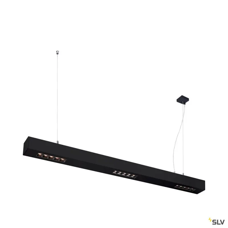 Q-LINE®, suspension intérieure, 1m, noir, LED, 46W, 3000K, variable