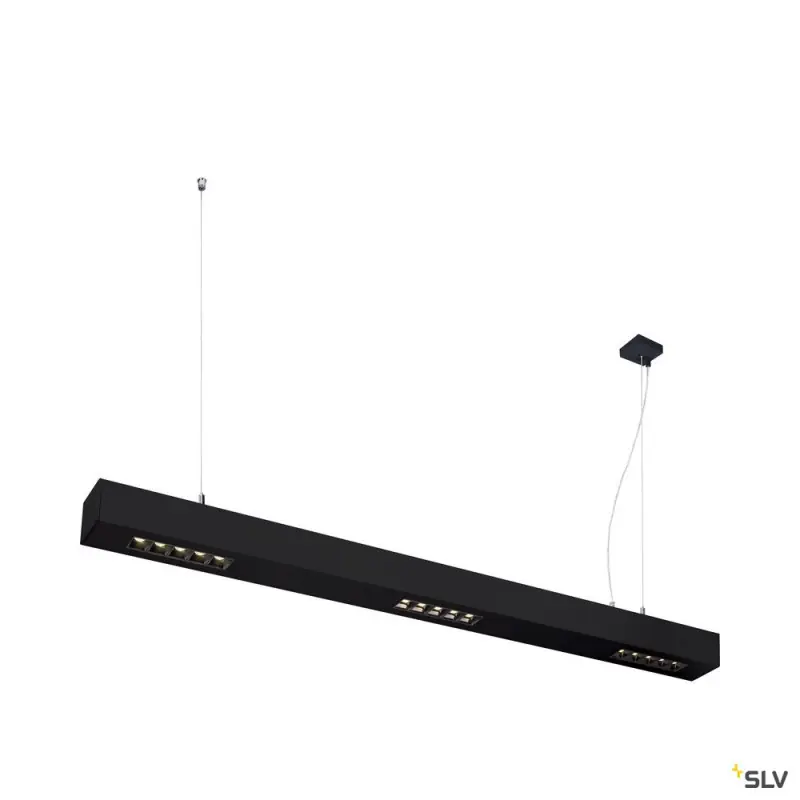 Q-LINE®, suspension intérieure, 1m, noir, LED, 46W, 4000K, variable