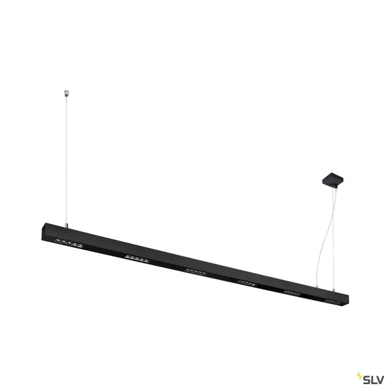 Q-LINE®, suspension intérieure, 2m, noir, LED, 93W, 3000K, variable