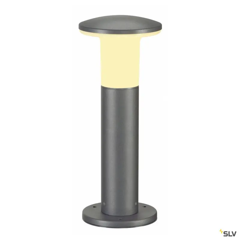 ALPA MUSHROOM 45, borne extérieure, anthracite, E27, 24W max, IP55