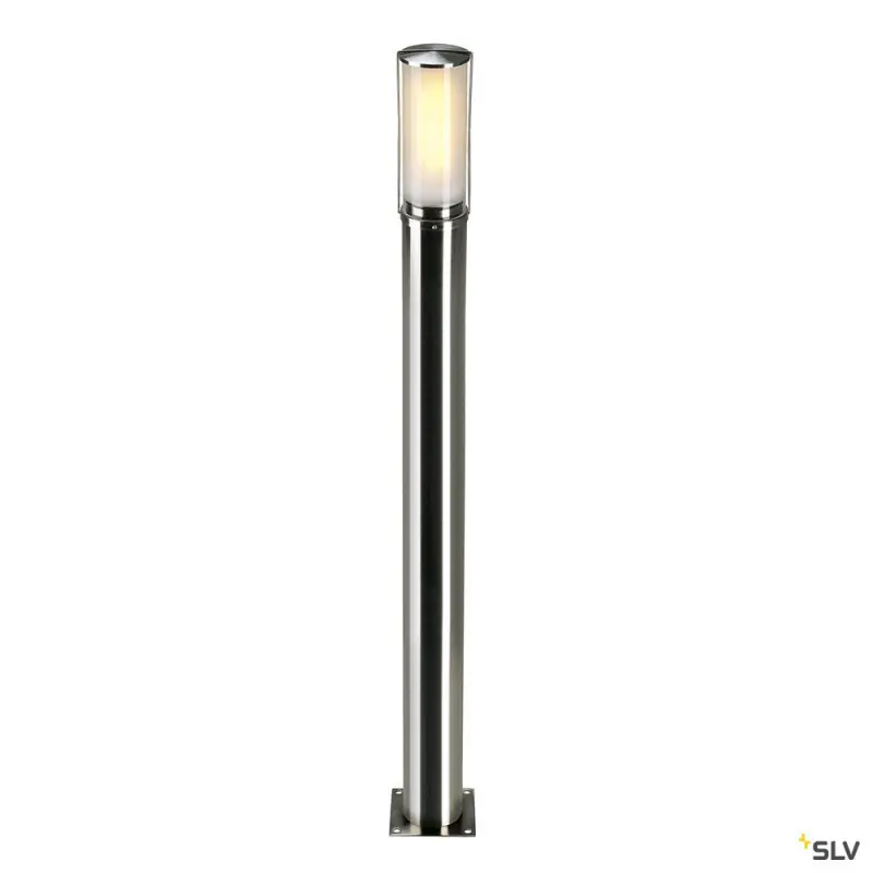 BIG NAILS 80, borne extérieure, inox, E27, 15W max, IP44, inox 304