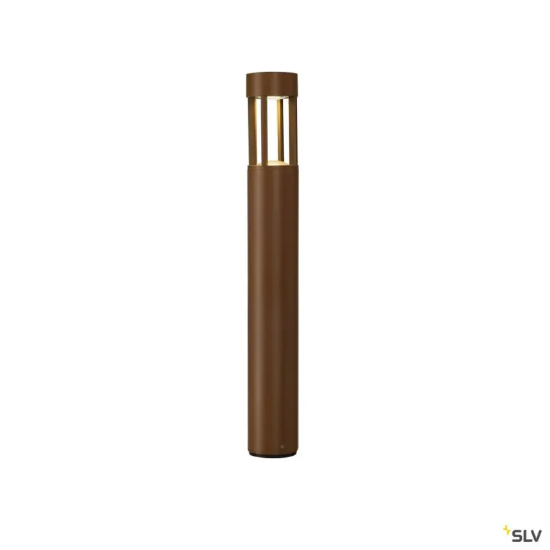SLOTS 65, borne extérieure, fonte rouillée, LED, 6,3W, 3000K, IP44