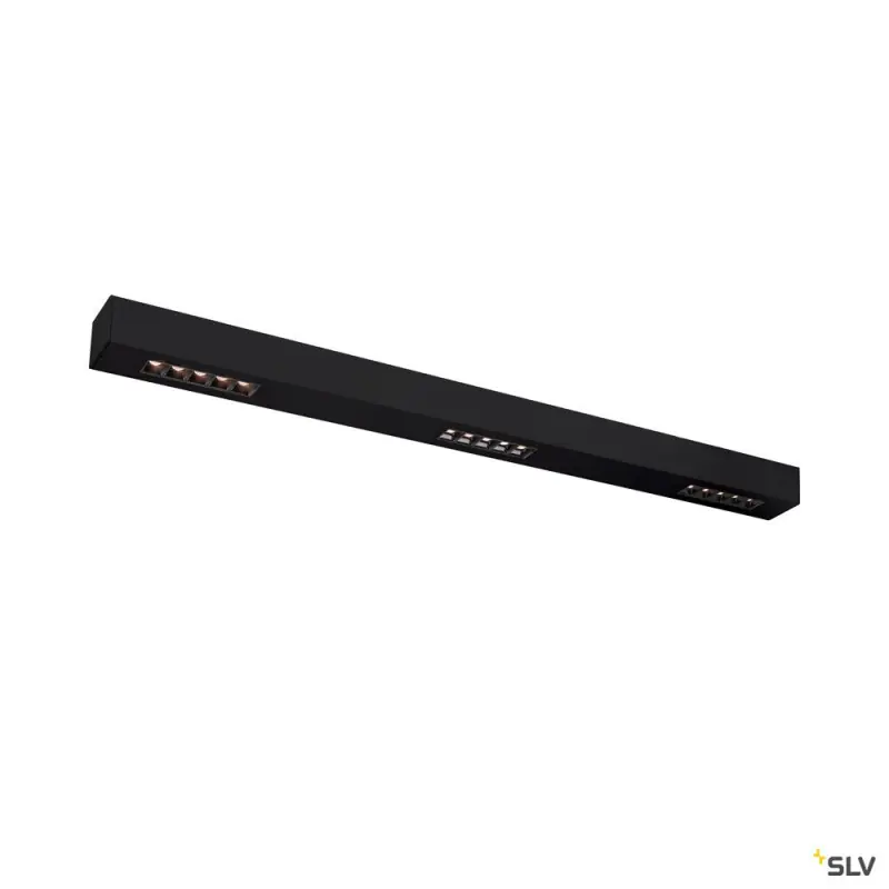 Q-LINE®, plafonnier intérieur, 1m, noir, LED, 46W, 3000K, variable