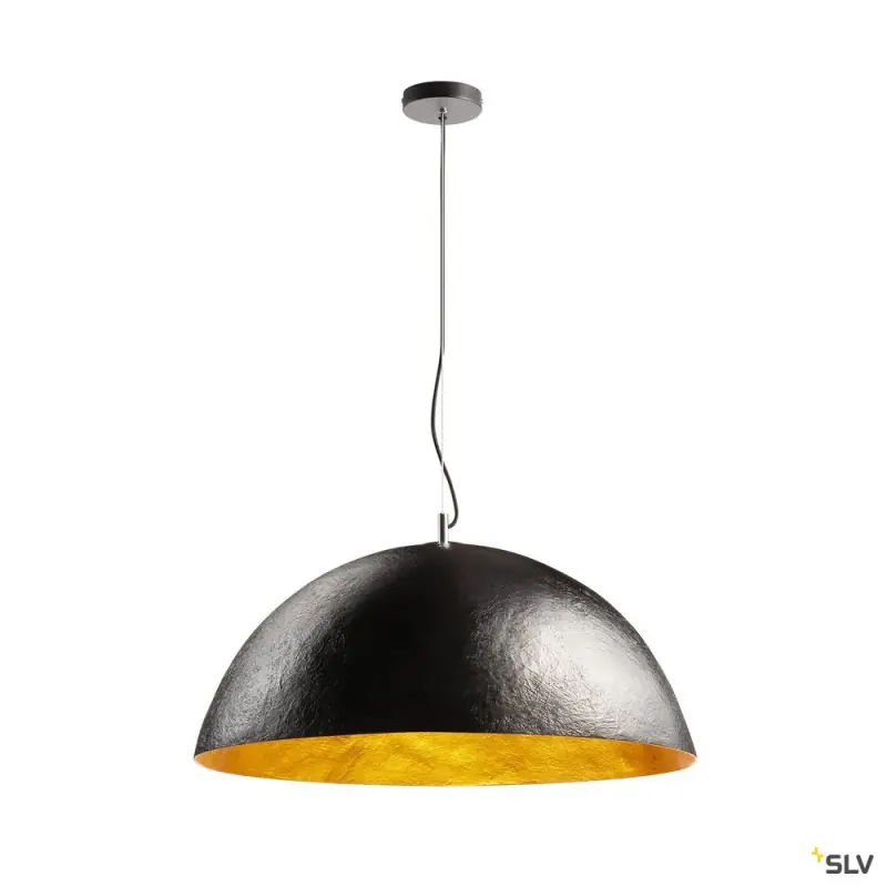 Suspension intérieure, Ø 70 cm, noir/or, E27, 40 W max