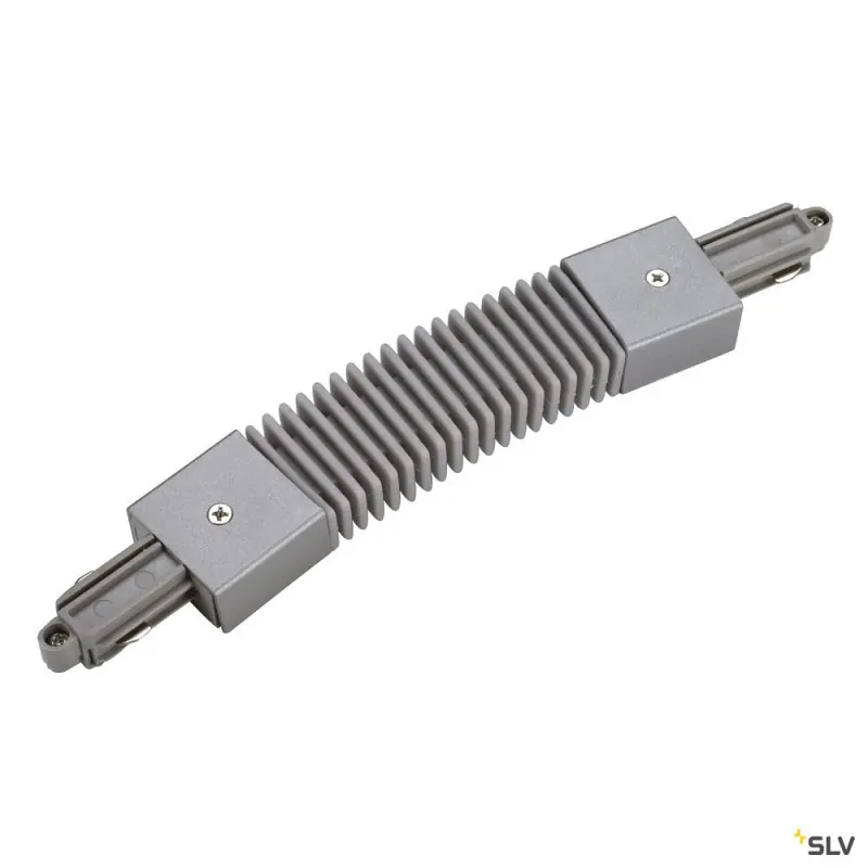 Connecteur flex, pour rail 1 allumage en saillie, intérieur, gris