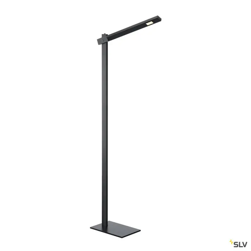 MECANICA PLUS, lampadaire intérieur, noir, LED, 7W, 2700K-6500K