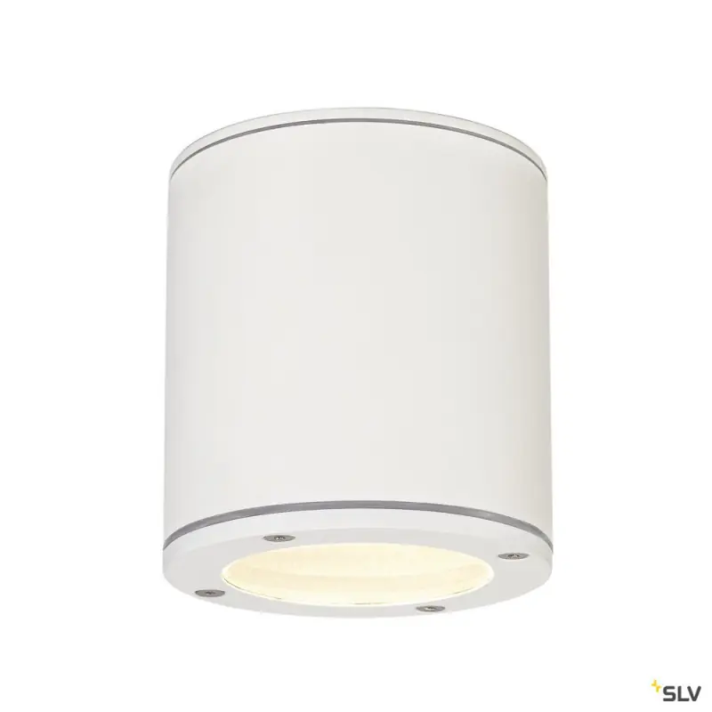 SITRA, plafonnier extérieur, blanc, GX53/TCR-TSE, 9W max, IP44