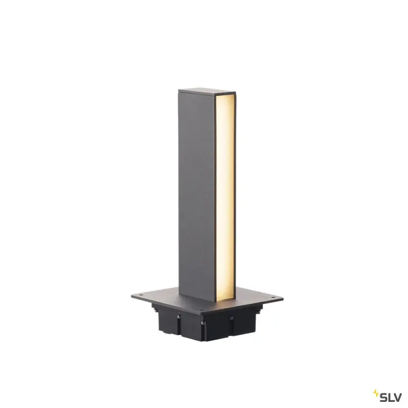 H-POL 30, borne extérieure, anthracite, LED, 9W, 3000K, IP55