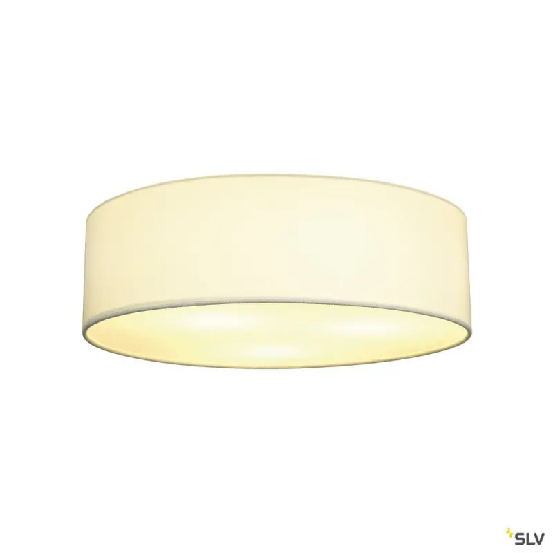 TENORA, plafonnier intérieur, blanc, E27, 3x 23W max