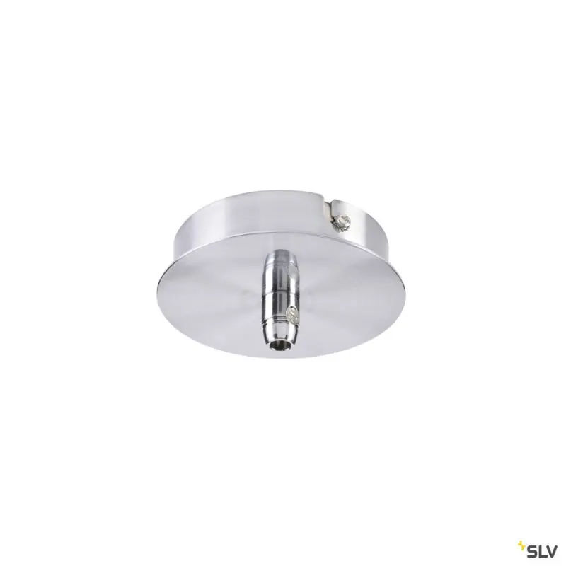 FITU, patère, intérieure, 1 passe-fil, ronde, chrome