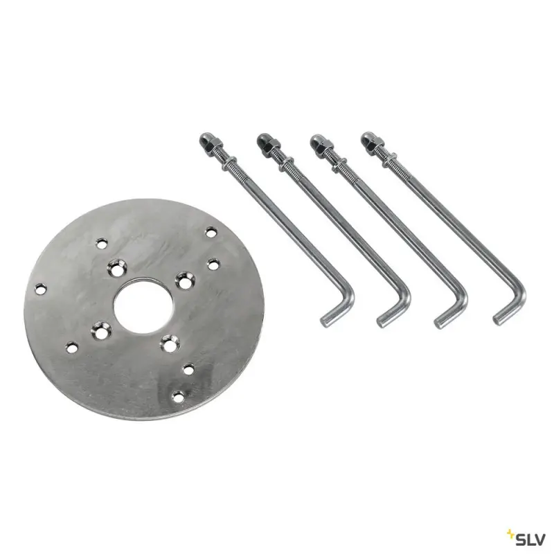 Accessoires de fixation pour béton, extérieur, inox