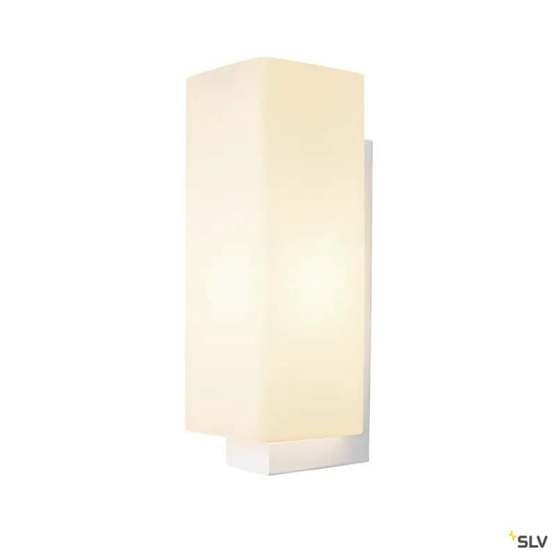 QUADRASS, applique intérieure, blanc, E27, 40W max