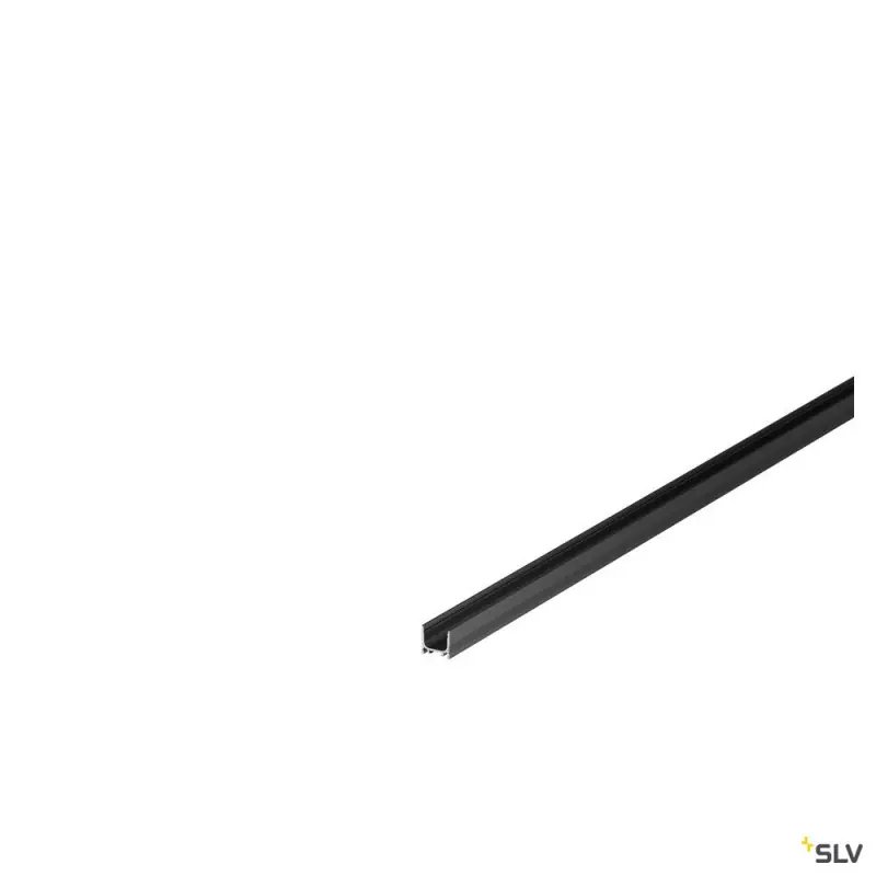 GRAZIA 10, profil en saillie, standard, 2 m, noir